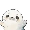 🫨 Эмодзи «⠀ ⠀ ⠀ ⠀ ⠀Тюлень» для Telegram