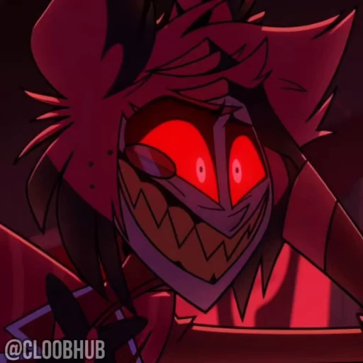 😮‍💨 Стикер «ALASTOR HAZBIN HOTEL» для Telegram