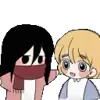 ❤️ Эмодзи «Attack On Titan» для Telegram