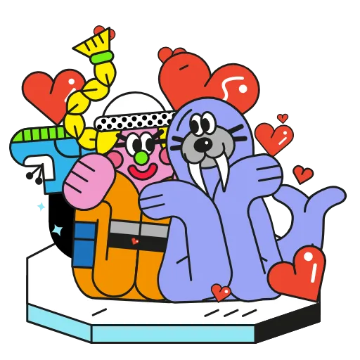 Стикерпак ARCTICIZCOOL для Telegram — скачать