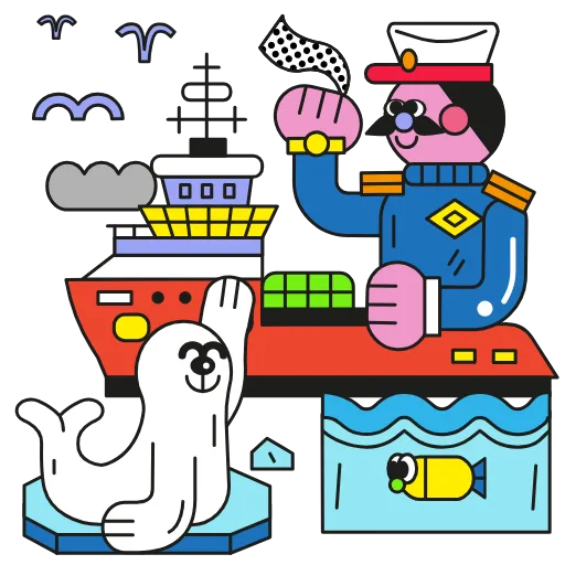 👋 Стикер «ARCTICIZCOOL» для Telegram