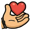 ❤️ Эмодзи «Броненосец» для Telegram