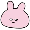 😐 Эмодзи «Cute Bunny» для Telegram
