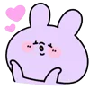 😘 Эмодзи «Cute Bunny» для Telegram