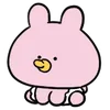 🍼 Эмодзи «Cute Bunny» для Telegram