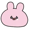 😢 Эмодзи «Cute Bunny» для Telegram