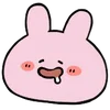 🤤 Эмодзи «Cute Bunny» для Telegram