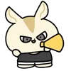📣 Эмодзи «Cute Bunny» для Telegram