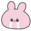 🥹 Эмодзи «Cute Bunny» для Telegram