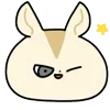😉 Эмодзи «Cute Bunny» для Telegram