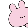 🙂 Эмодзи «Cute Bunny» для Telegram