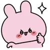 👍 Эмодзи «Cute Bunny» для Telegram