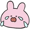 😭 Эмодзи «Cute Bunny» для Telegram