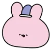 😪 Эмодзи «Cute Bunny» для Telegram