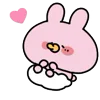 🍼 Эмодзи «Cute Bunny» для Telegram