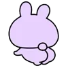 💃 Эмодзи «Cute Bunny» для Telegram