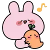 🎶 Эмодзи «Cute Bunny» для Telegram