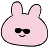 😎 Эмодзи «Cute Bunny» для Telegram