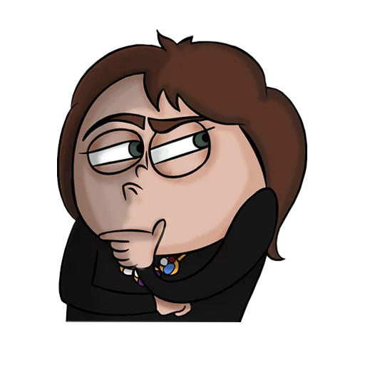 🤔 Стикер «Альфа» для Telegram