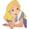🤔 Эмодзи «Алиса в стране чудес 🍵🤔» для Telegram