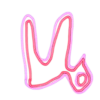 🌙 Эмодзи «Буквы с рисовой» для Telegram