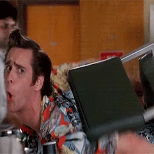 🪑 Стикер «Ace Ventura» для Telegram