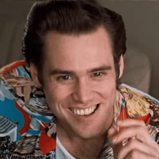 😮‍💨 Стикер «Ace Ventura» для Telegram