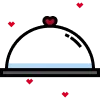 🍽 Эмодзи «Adapt Valentines Day» для Telegram