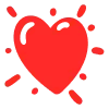 🖤 Эмодзи «Adapt Valentines Day» для Telegram