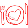 🍽 Эмодзи «Adapt Valentines Day» для Telegram