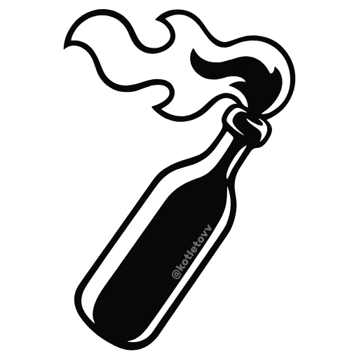 🍾 Эмодзи «Hardcore» для Telegram