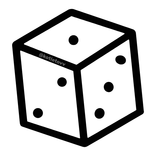 🎲 Эмодзи «Адаптив Статусики» для Telegram