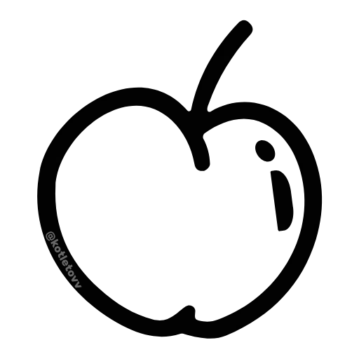 🍎 Эмодзи «Адаптив Статусики» для Telegram