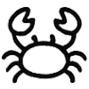 🦀 Эмодзи «Лето» для Telegram
