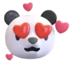 🐼 Эмодзи «Adore» для Telegram