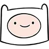 Эмодзи Adventure Time - время приключений&amp;#33; для Telegram — скачать