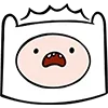 😳 Эмодзи «Adventure Time - время приключений!» для Telegram
