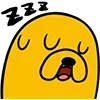 😴 Эмодзи «Adventure Time - время приключений!» для Telegram