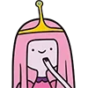 👸 Эмодзи «Adventure Time - время приключений!» для Telegram