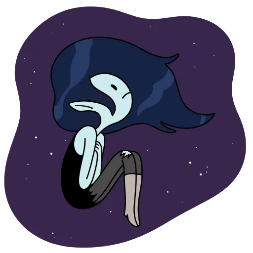 🌌 Эмодзи «😭 Время приключений (Adventure Time)» для Telegram
