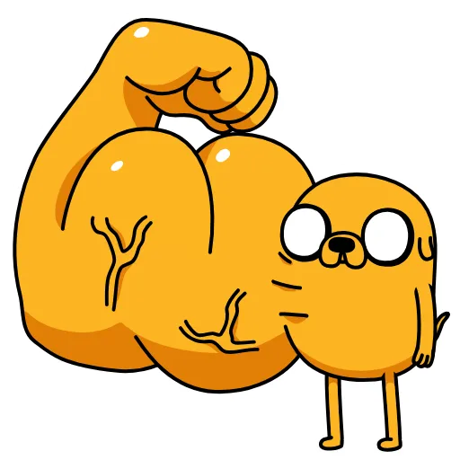 💪 Эмодзи «😭 Время приключений (Adventure Time)» для Telegram