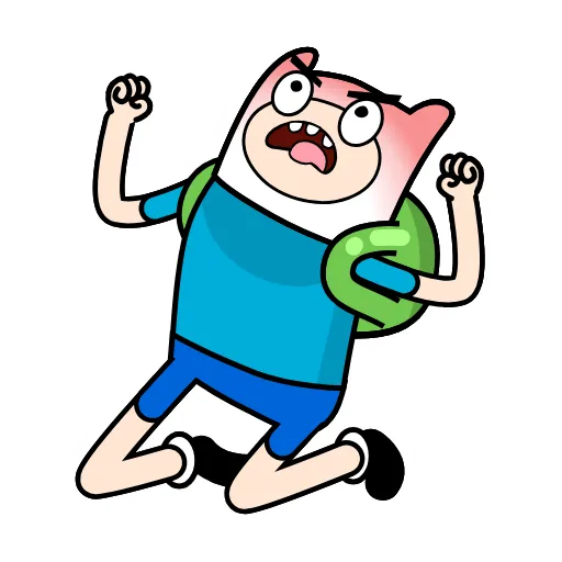 😡 Эмодзи «😭 Время приключений (Adventure Time)» для Telegram