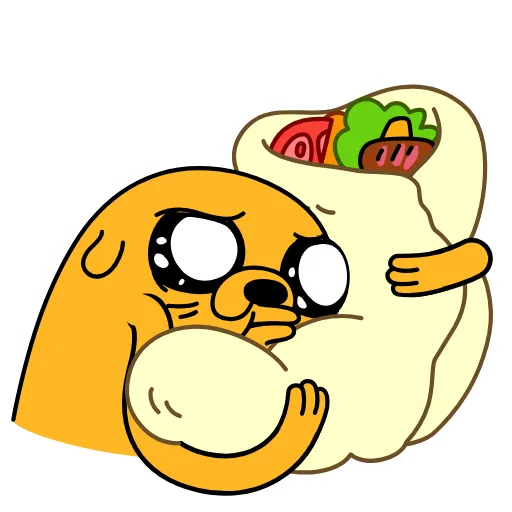 🥺 Эмодзи «😭 Время приключений (Adventure Time)» для Telegram