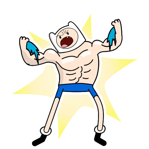 💪 Эмодзи «😭 Время приключений (Adventure Time)» для Telegram