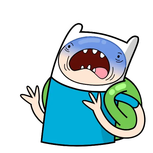 😱 Эмодзи «😭 Время приключений (Adventure Time)» для Telegram