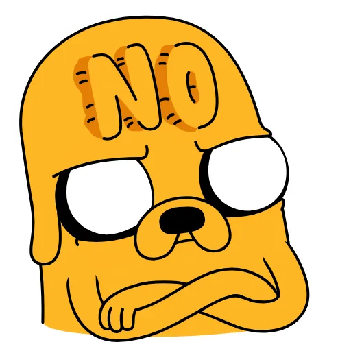 😶 Эмодзи «😭 Время приключений (Adventure Time)» для Telegram