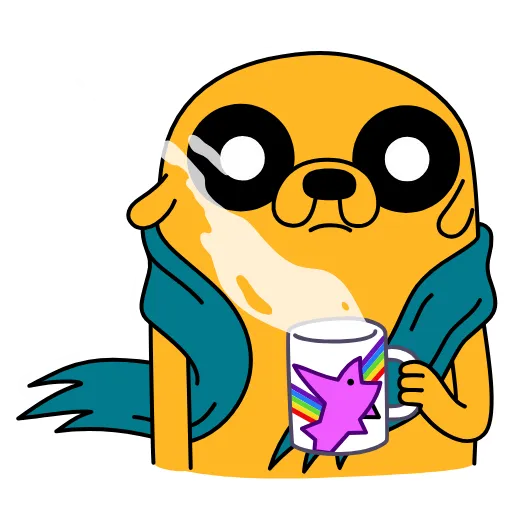 😶 Эмодзи «😭 Время приключений (Adventure Time)» для Telegram