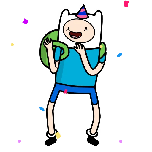 🥳 Эмодзи «😭 Время приключений (Adventure Time)» для Telegram