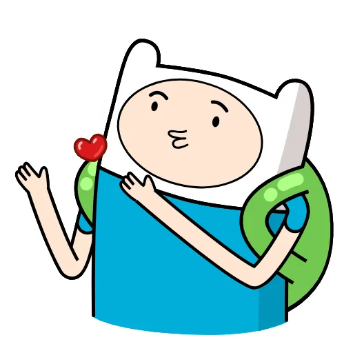 😘 Эмодзи «😭 Время приключений (Adventure Time)» для Telegram