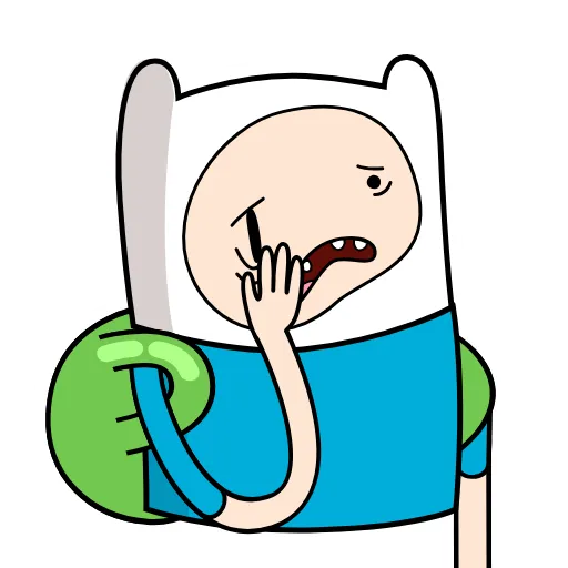 🤦‍♂️ Эмодзи «😭 Время приключений (Adventure Time)» для Telegram
